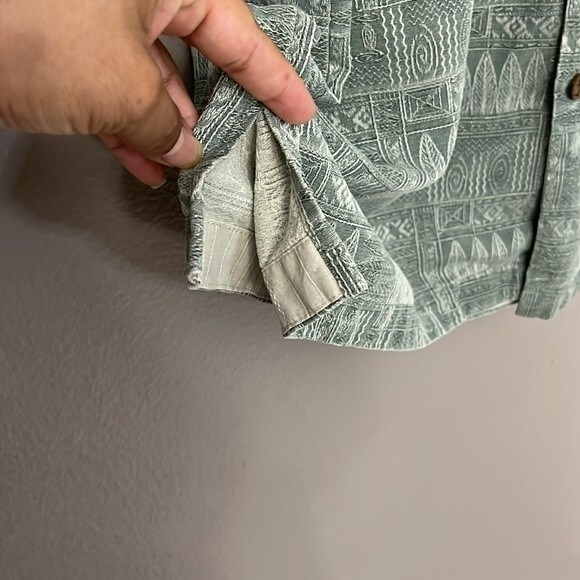 Jamaica Jaxx Men’s Silk Hawaiian Vacation Short Sleeve Button Down Shirt XXL - Picture 5 of 12